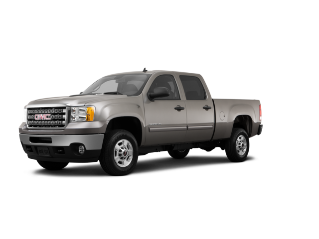 2013 GMC Sierra 2500 HD SLE, front three-quarter view, paint 1 of 8