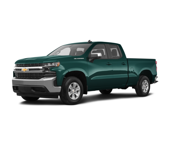 2021 Chevrolet Silverado 1500 Custom, front three-quarter view, paint 1 of 8