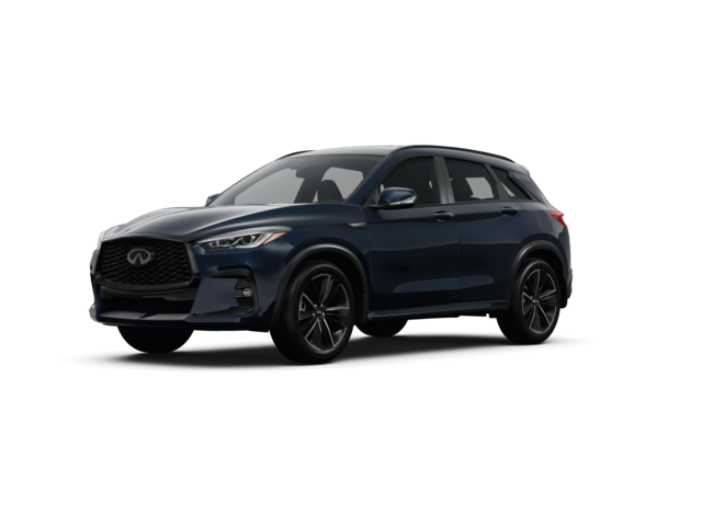 2024 INFINITI QX50 SPORT, front three-quarter view, paint 1 of 8