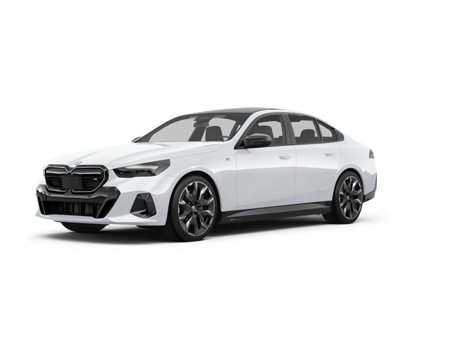 2025 BMW i5 M60, front three-quarter view, paint 1 of 8