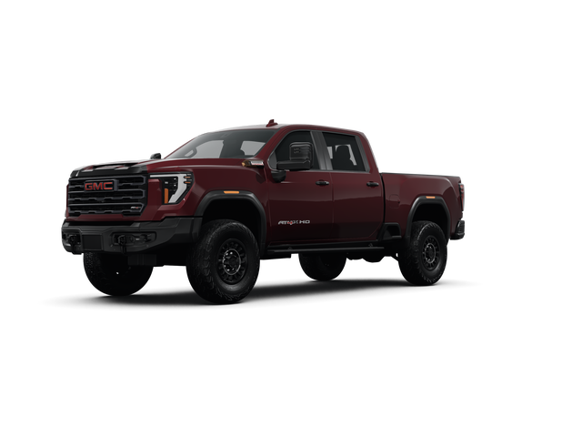 2024 GMC Sierra 2500 HD AT4X, front three-quarter view, paint 1 of 8