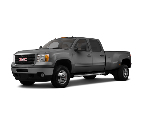 2012 GMC Sierra 3500 HD SLT, front three-quarter view, paint 1 of 8