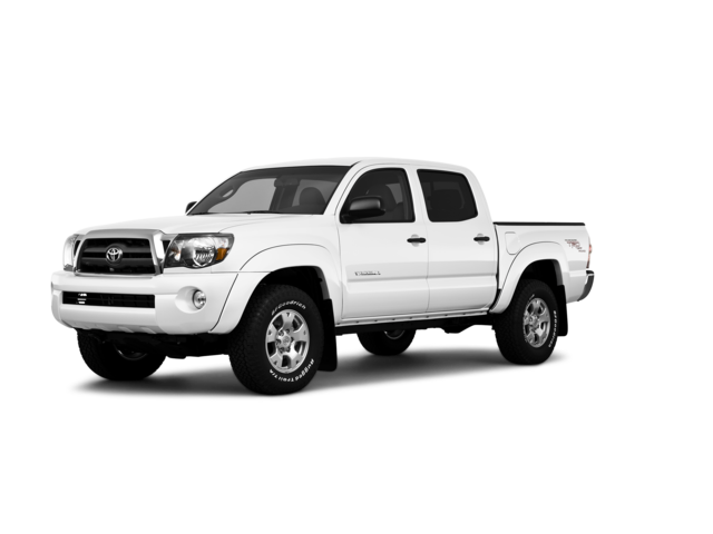 2010 Toyota Tacoma V6, front three-quarter view, paint 1 of 8