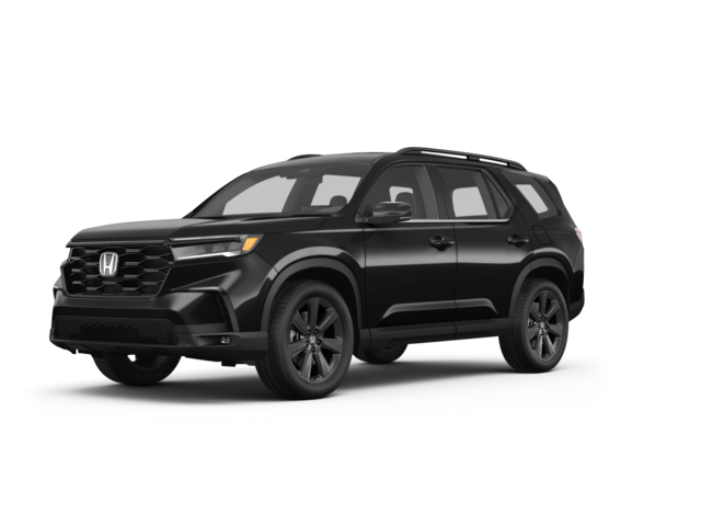 2023 Honda Pilot Sport, front three-quarter view, paint 1 of 8