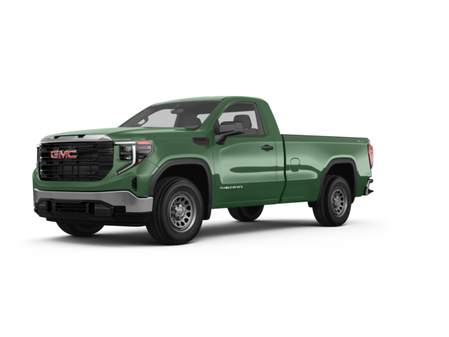 2023 GMC Sierra 1500 Pro, front three-quarter view, paint 1 of 8