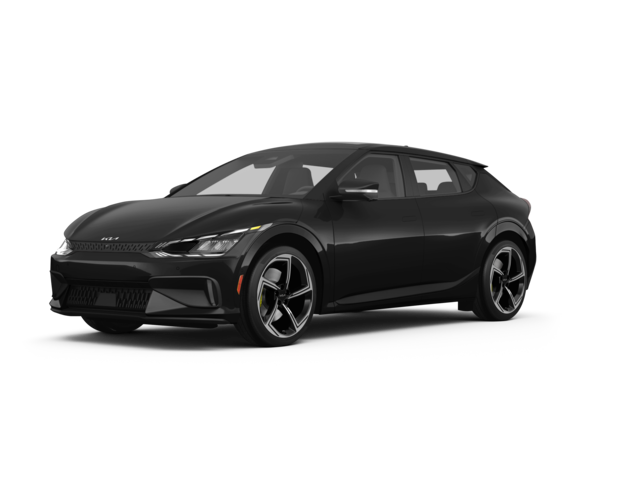 2023 Kia EV6 GT, front three-quarter view, paint 1 of 8