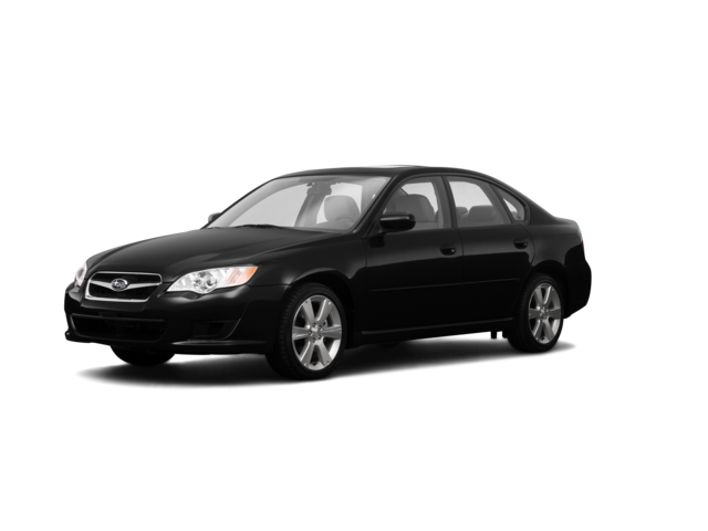 2009 Subaru Legacy 3.0R, front three-quarter view, paint 1 of 8