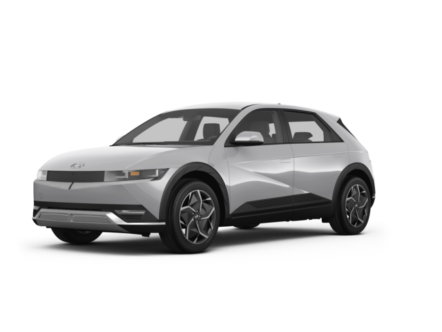 2022 Hyundai Ioniq 5 SE Standard Range, front three-quarter view, paint 1 of 5