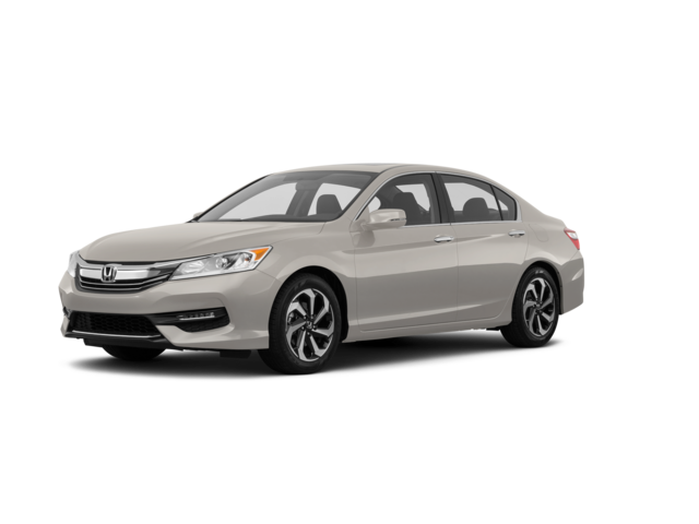 2017 Honda Accord EX, front three-quarter view, paint 1 of 8