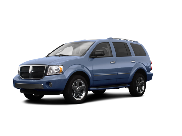 2008 Dodge Durango Limited, front three-quarter view, paint 1 of 8