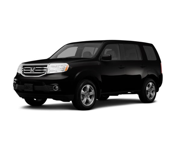 2013 Honda Pilot Touring, front three-quarter view, paint 1 of 8