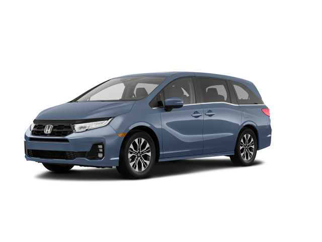 2025 Honda Odyssey Elite, front three-quarter view, paint 1 of 8