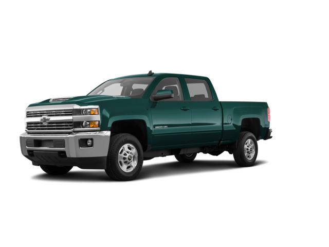 2019 Chevrolet Silverado 2500 HD LT, front three-quarter view, paint 1 of 8