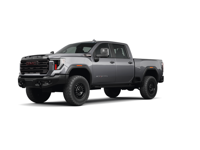2025 GMC Sierra 2500 HD AT4X, front three-quarter view, paint 1 of 6