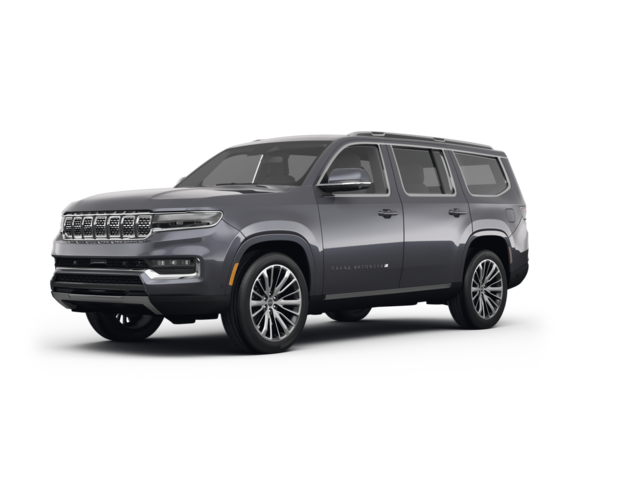 2022 Jeep Grand Wagoneer Series III, front three-quarter view, paint 1 of 8