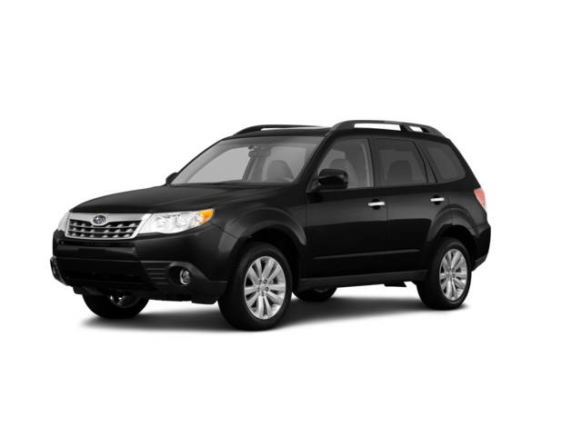 2011 Subaru Forester 2.5X Limited, front three-quarter view, paint 1 of 8