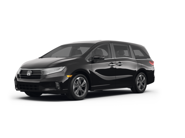 2023 Honda Odyssey Elite, front three-quarter view, paint 1 of 8