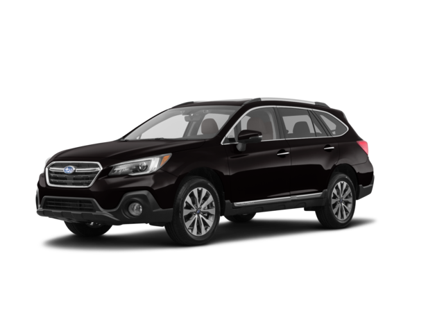 2018 Subaru Outback 2.5i Touring, front three-quarter view, paint 1 of 8