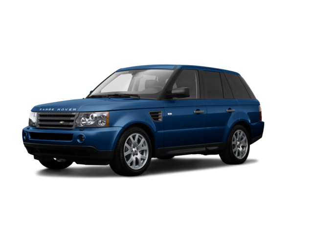 2009 Land Rover Range Rover Sport HSE, front three-quarter view, paint 1 of 8