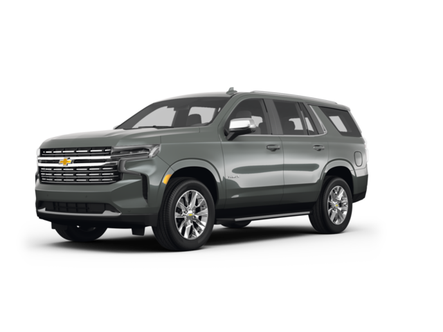 2024 Chevrolet Tahoe Premier, front three-quarter view, paint 1 of 8