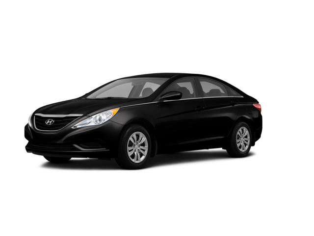 2013 Hyundai Sonata GLS, front three-quarter view, paint 1 of 8
