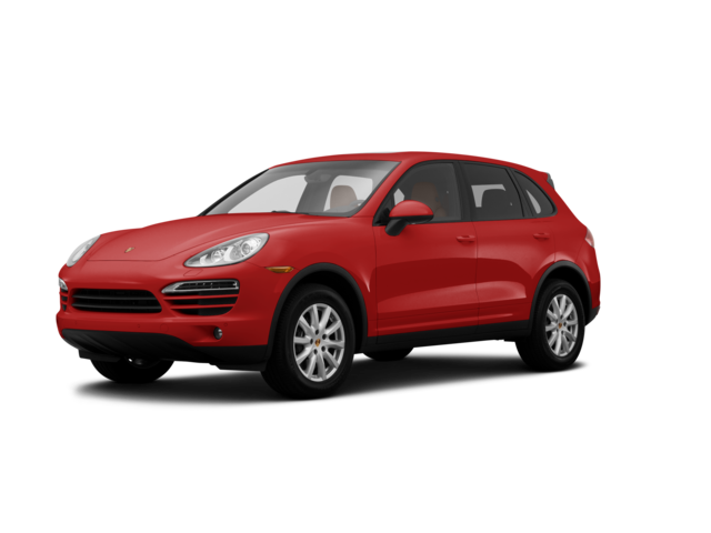 2014 Porsche Cayenne S, front three-quarter view, paint 1 of 8