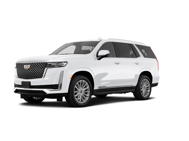 2024 Cadillac Escalade Luxury, front three-quarter view, paint 1 of 8