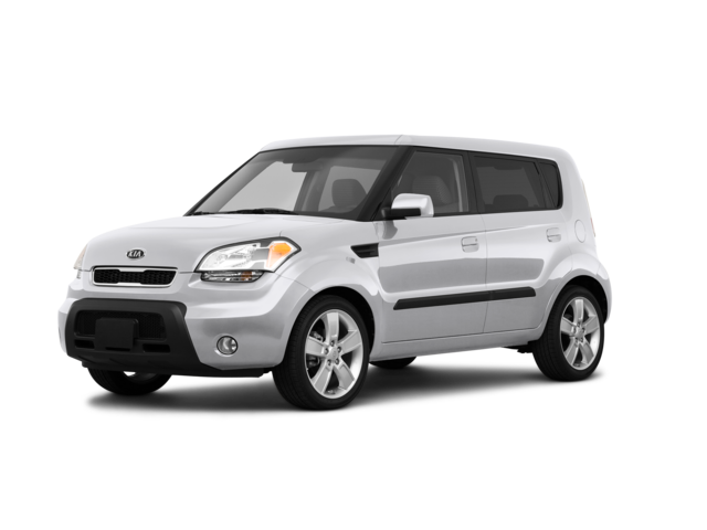 2010 Kia Soul !, front three-quarter view, paint 1 of 8