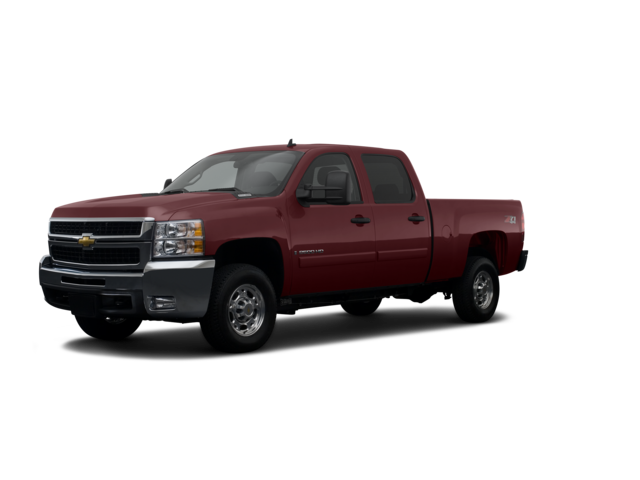 2008 Chevrolet Silverado 2500 HD Work Truck, front three-quarter view, paint 1 of 8