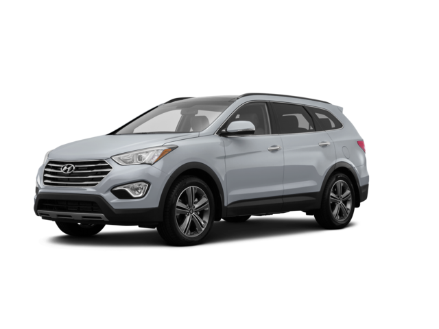 2016 Hyundai Santa Fe Limited, front three-quarter view, paint 1 of 7