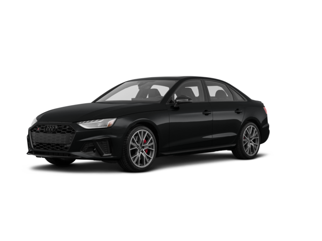 2023 Audi S4 Premium Plus, front three-quarter view, paint 1 of 8