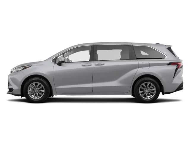 2026 Toyota Sienna | Driver's side profile with drivers side door open