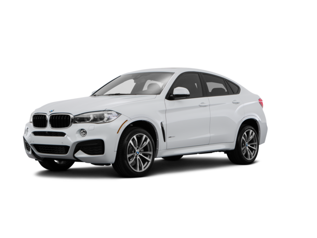 2016 BMW X6 sDrive35i, front three-quarter view, paint 1 of 8