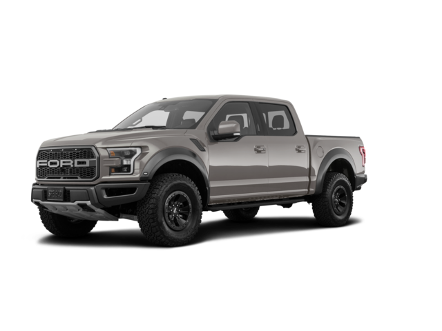 2018 Ford F-150 Raptor, front three-quarter view, paint 1 of 8