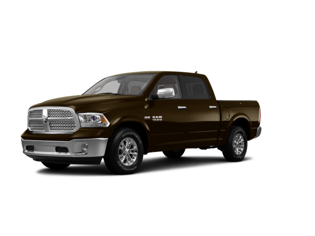 2013 Ram 1500 Laramie, front three-quarter view, paint 1 of 8
