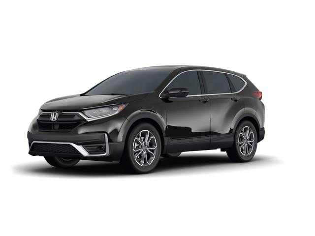 2021 Honda CR-V EX-L, front three-quarter view, paint 1 of 8