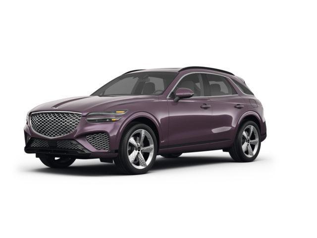 2022 Genesis GV70 2.5T, front three-quarter view, paint 1 of 8
