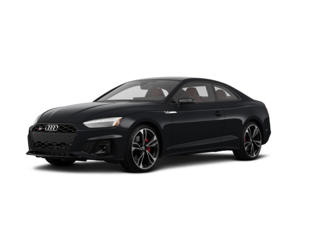 2021 Audi S5 Prestige, front three-quarter view, paint 1 of 8