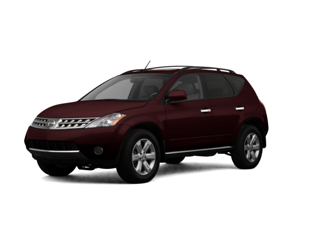 2007 Nissan Murano SL, front three-quarter view, paint 1 of 8
