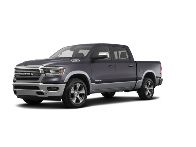 2020 Ram 1500 Limited, front three-quarter view, paint 1 of 8