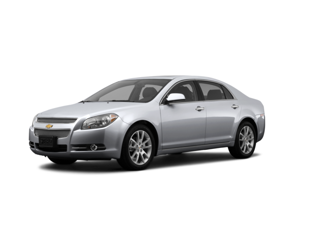2012 Chevrolet Malibu LTZ, front three-quarter view, paint 1 of 8