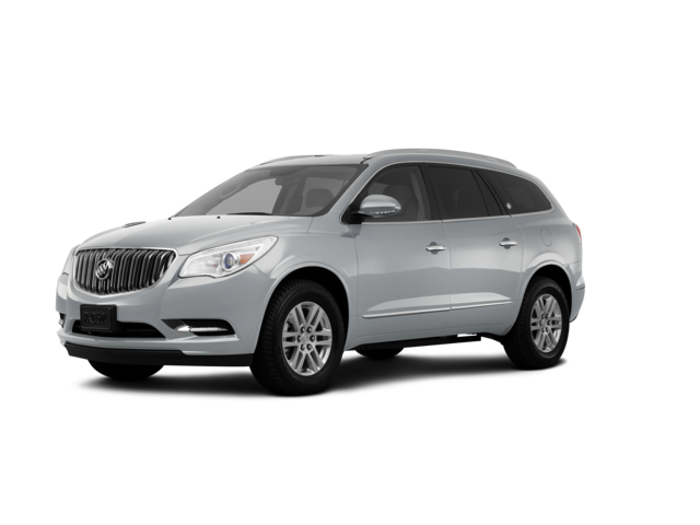 2013 Buick Enclave Convenience Group, front three-quarter view, paint 1 of 8