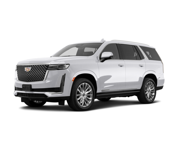 2022 Cadillac Escalade Sport, front three-quarter view, paint 1 of 8
