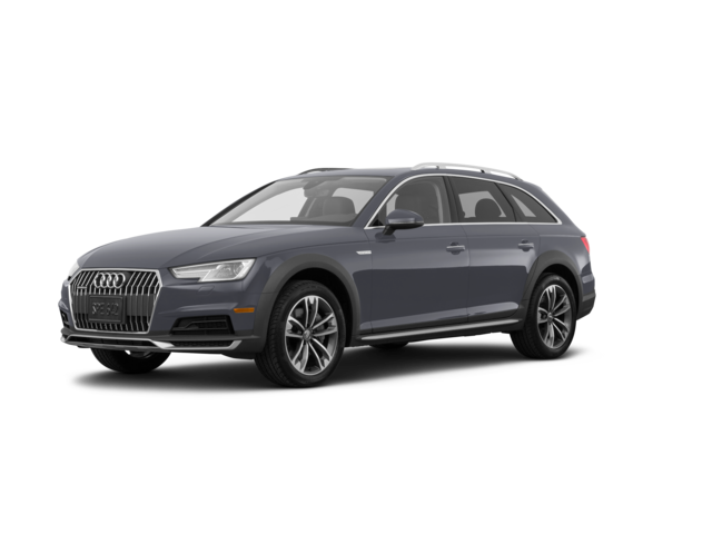 2019 Audi A4 allroad 2.0 TFSI Premium quattro, front three-quarter view, paint 1 of 8