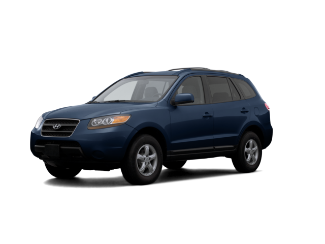 2008 Hyundai Santa Fe GLS, front three-quarter view, paint 1 of 8