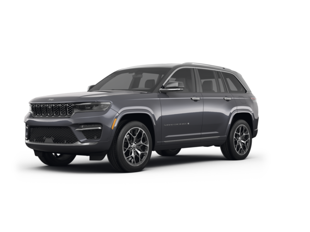 2023 Jeep Grand Cherokee Summit Reserve, front three-quarter view, paint 1 of 8