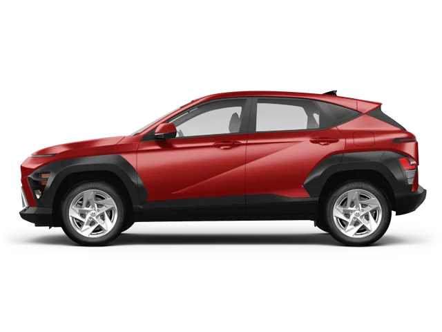 2027 Hyundai Kona | Driver's side profile with drivers side door open