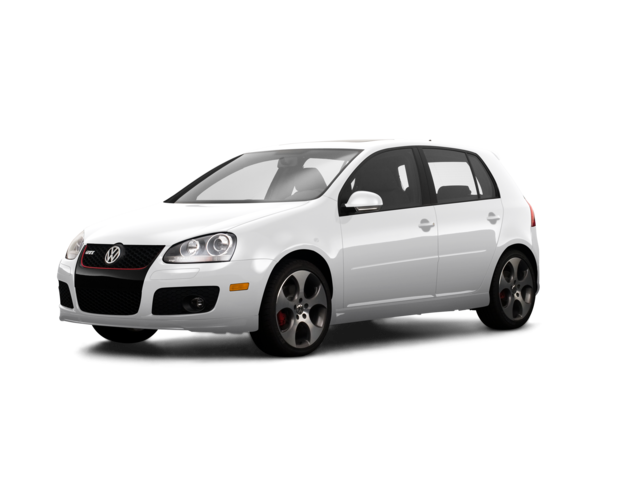 2009 Volkswagen GTI Base, front three-quarter view, paint 1 of 4