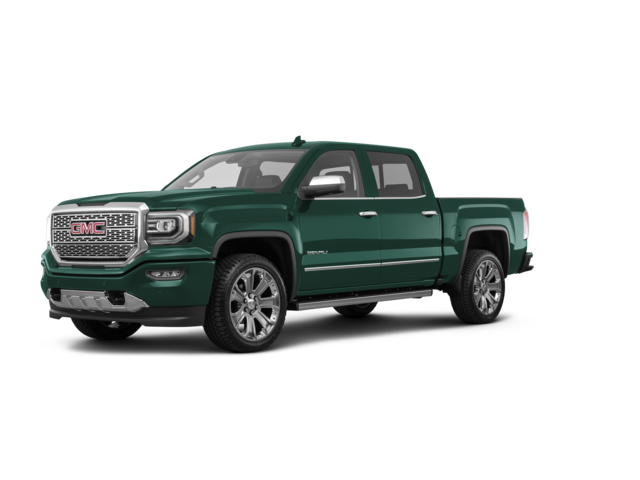 2016 GMC Sierra 1500 Denali, front three-quarter view, paint 1 of 8