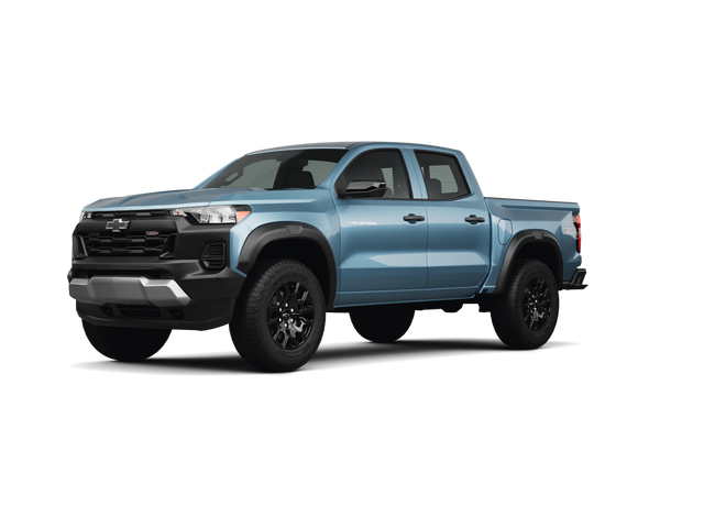 2025 Chevrolet Colorado Trail Boss, front three-quarter view, paint 1 of 8